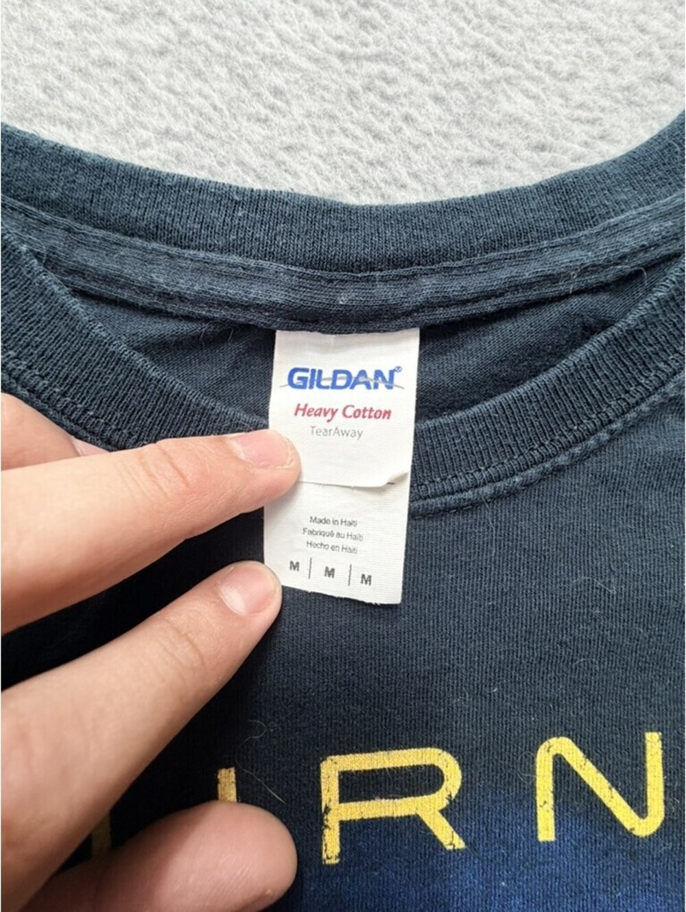 Gildan Journey Band T Shirt Men M Black Tour 2016 Graphic Print Rock Music Short - Picture 4 of 8